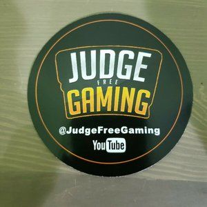 Judge Free Gaming Sticker